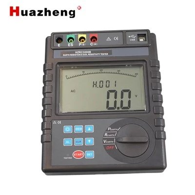 HZRC3000B 4-Pole Soil Resistivity Tester